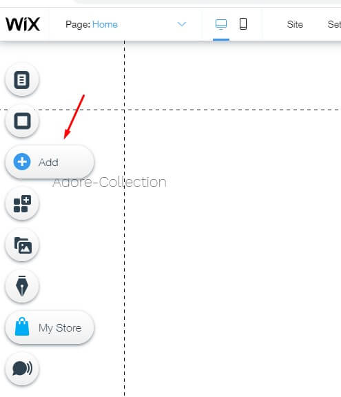 wix dashboard