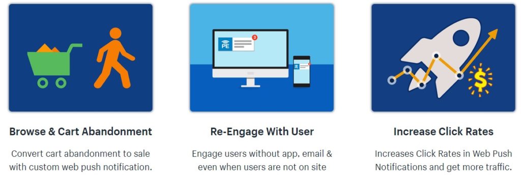 Shopify Push Notification Features