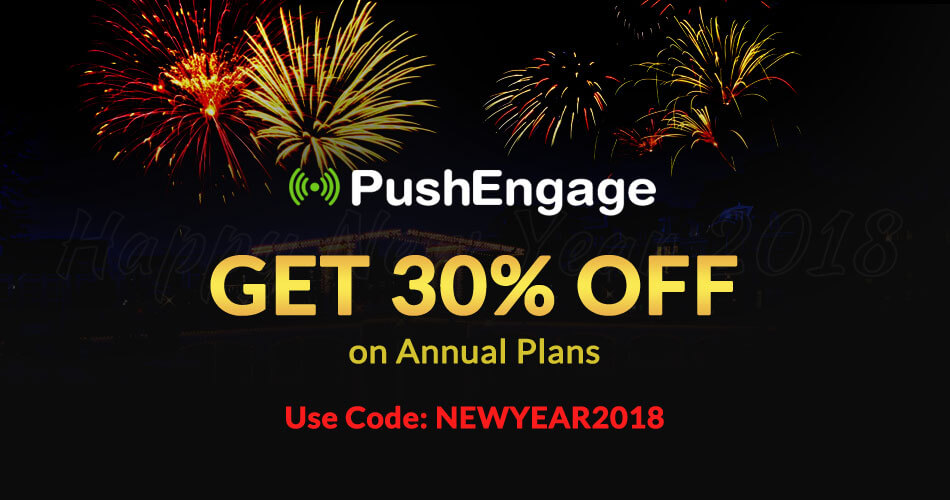 New Year Deal On Web Push Notification Service