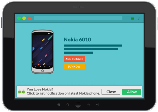 Push Notification Opt-in Based on activity