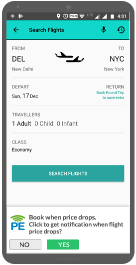 Web Push Notification When Price Drops