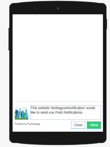 PushEngage web push notifications