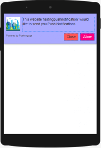 PushEngage web push notifications