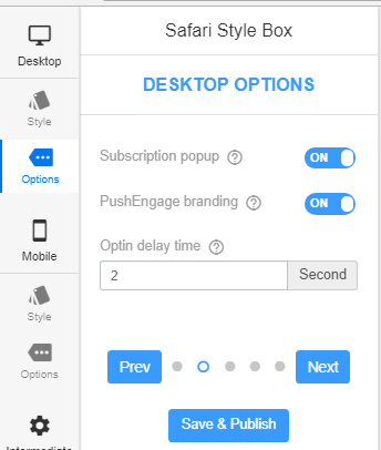 PushEngage web push notifications