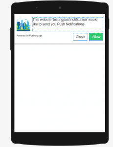 PushEngage web push notifications