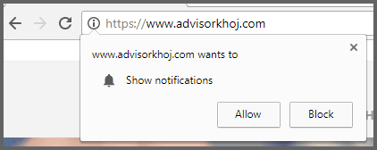 single opt-in web push notification