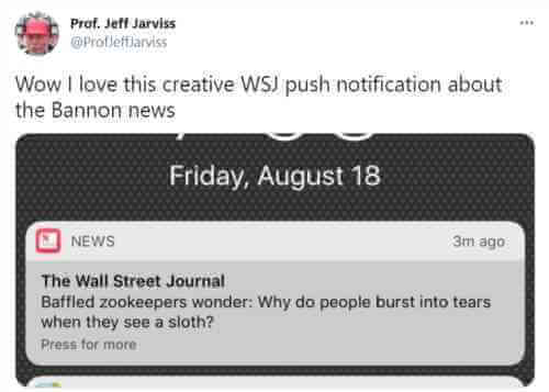 WSJ push notification best practices