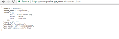 PushEngage push notifications