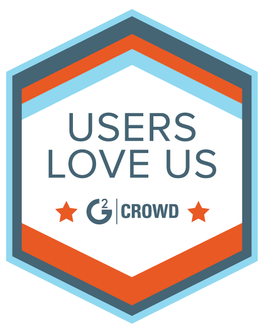 User Loves Us Badge From G2Crowd