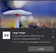 large image notification on windows 10
