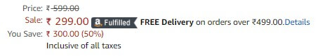 amazon free delivery