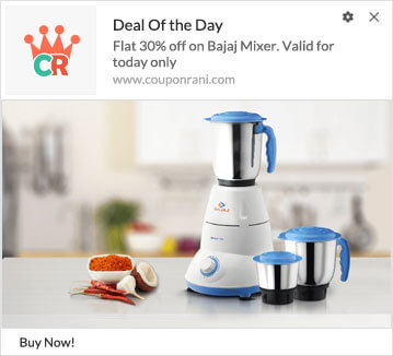 Deal of the Day Campaign using Web Push Notification