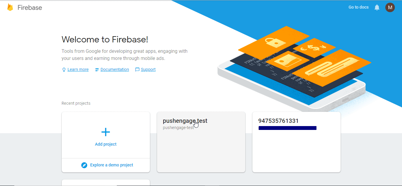 firebase login