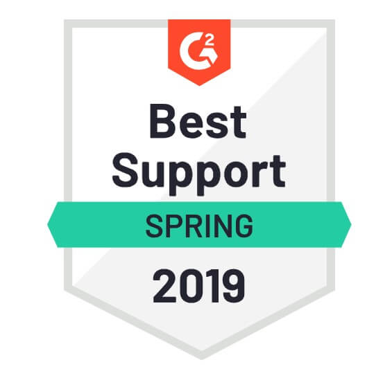 PushEngage awarded for best support for Push Notification by G2 Crowd