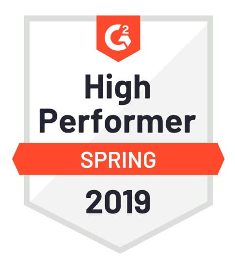 PushEngage awarded for high performer for Push Notification by G2 Crowd