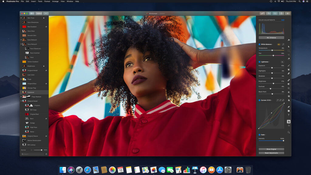 Pixelmator photo editing