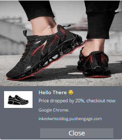 PushEngage price drop notification.png