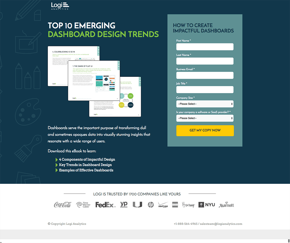example of perfect landing page