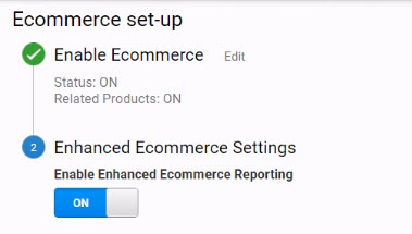 Google Analytics Enhanced eCommerce Setup