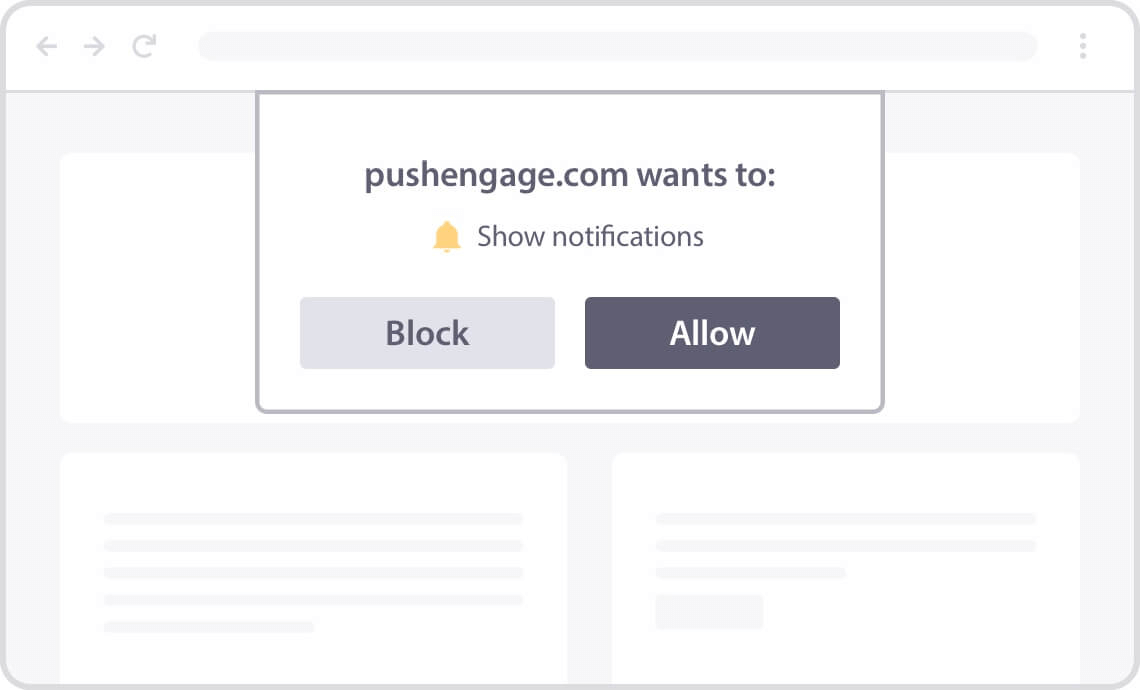 Push notification optin