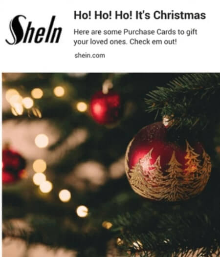 Shein Seasonal Sales