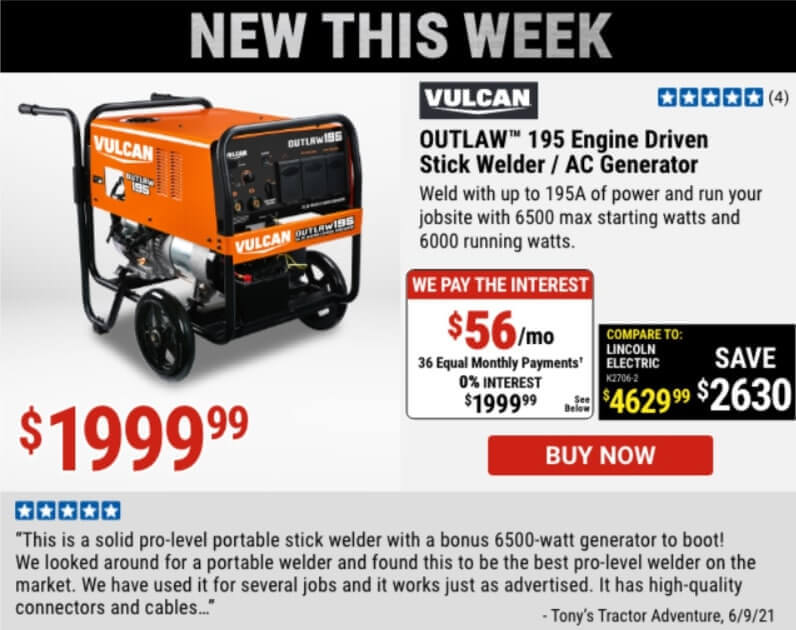 Harbor Freight New Arrivals