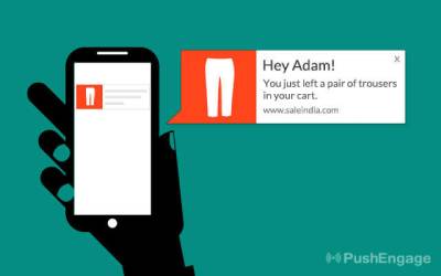 Cart Abandonment Push Notification Examples