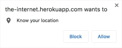 Location Opt In