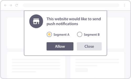 Push Notification Opt-In with Segments