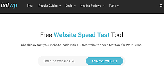 Website Speed Test