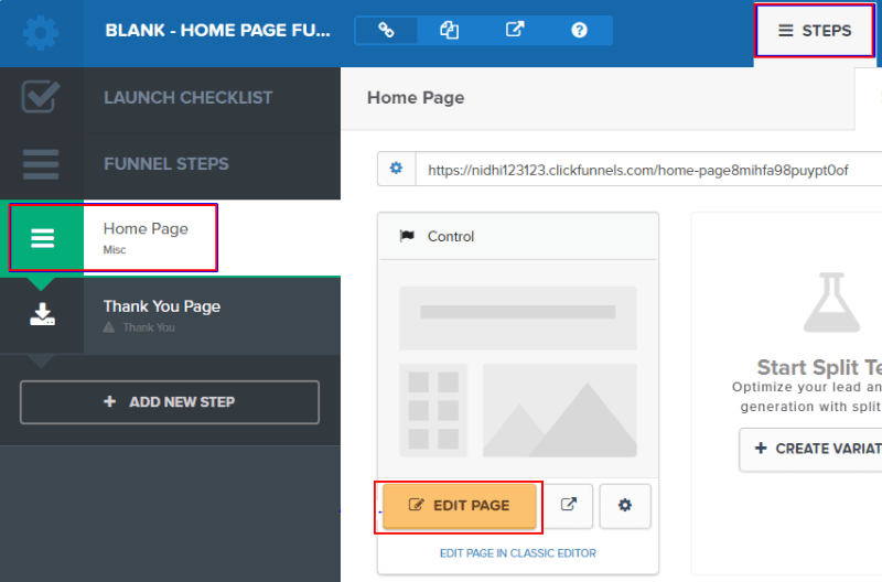 ClickFunnels Settings