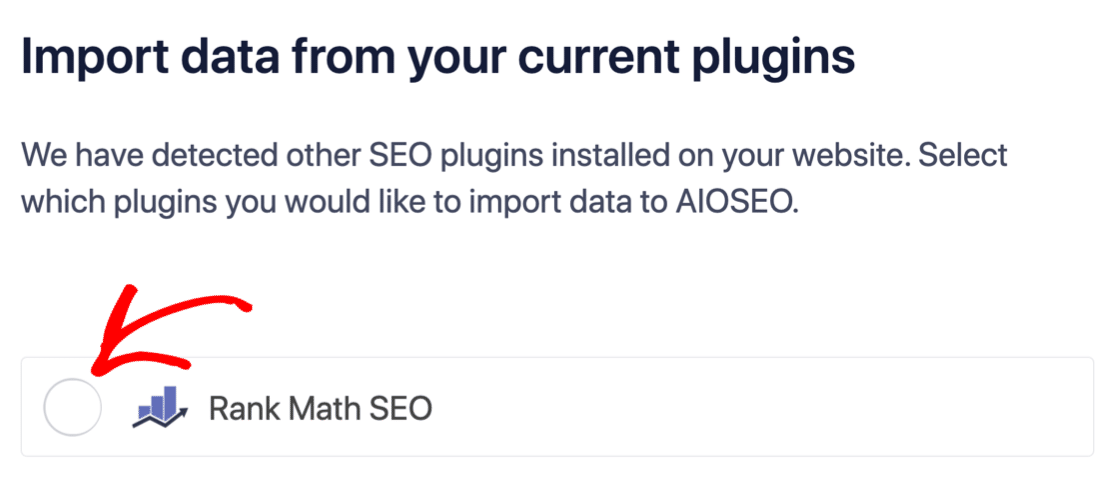 All in One SEO import plugin