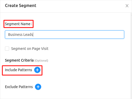 Create Your Segments