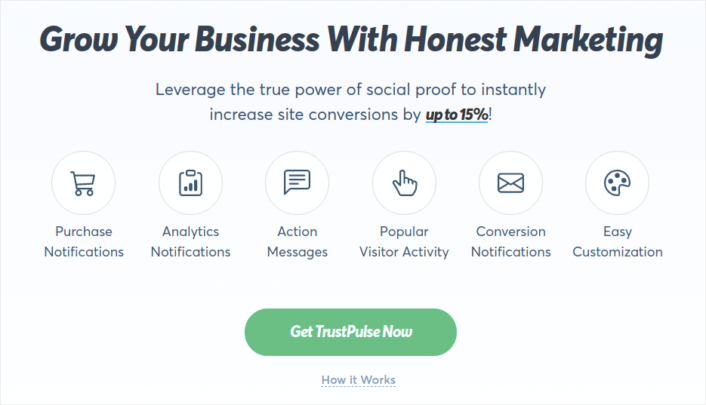 TrustPulse is one of the best social proof tools