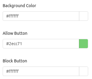 Large Safari style opt-in desktop styles