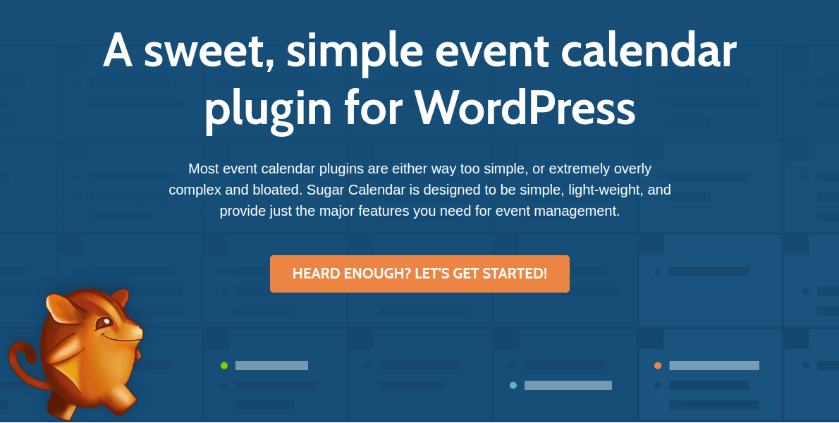 Sugar Calendar WordPress Events Plugin