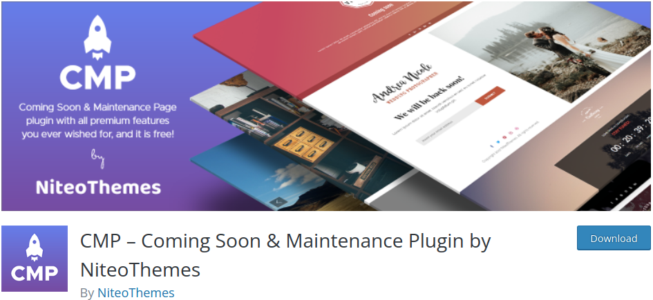 CMP – Coming Soon & Maintenance Plugin