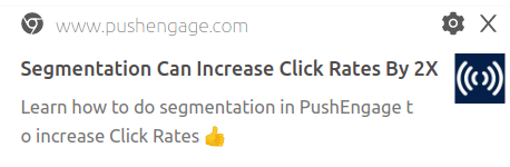 PushEngage Segmentation Onboarding