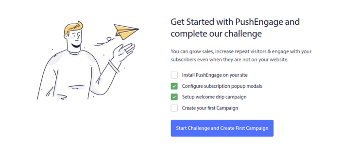 PushEngage Welcome Challenge