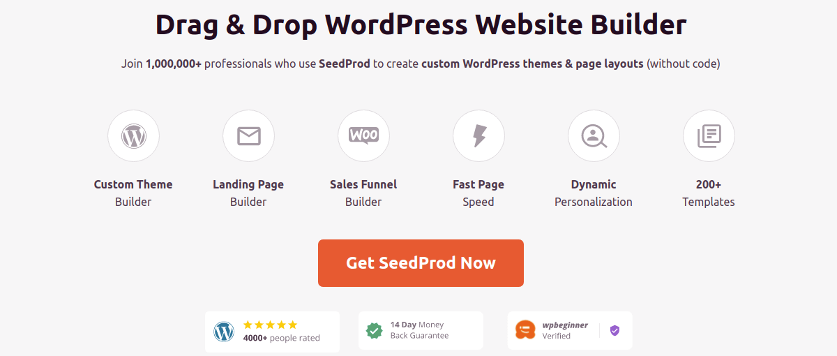 SeedProd WordPress Maintenance Mode plugin