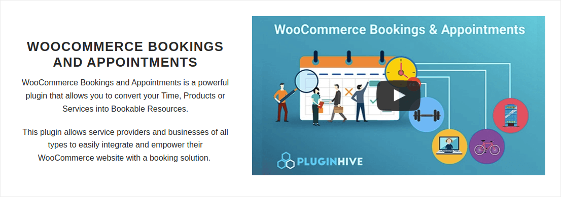 WooCommerce Bookings and Appointments