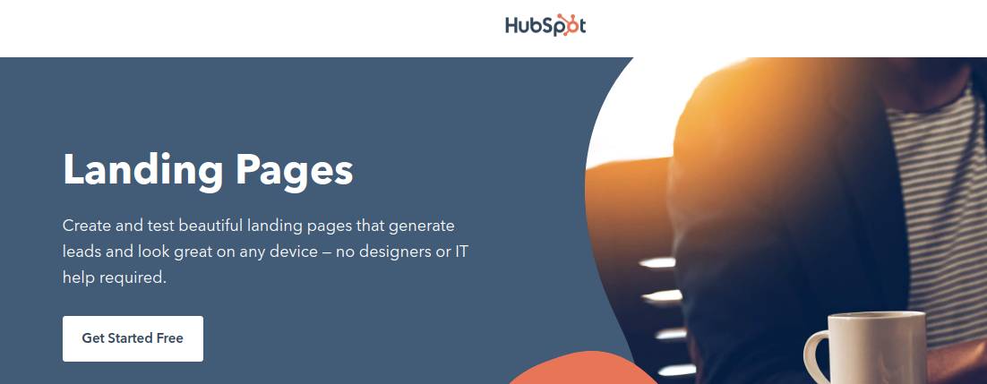 HubSpot landing page builder