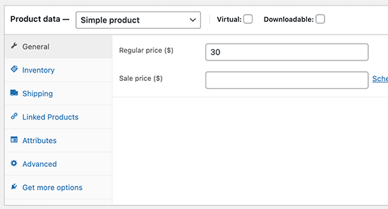 Add WooCommerce Product Data