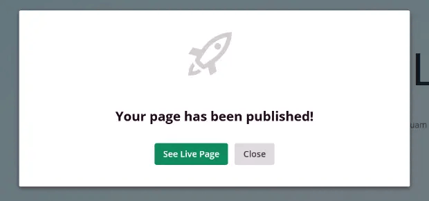SeedProd success message