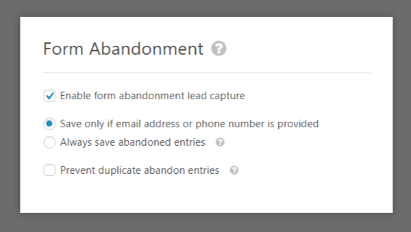 Form Abandonment Addon WPForms Review