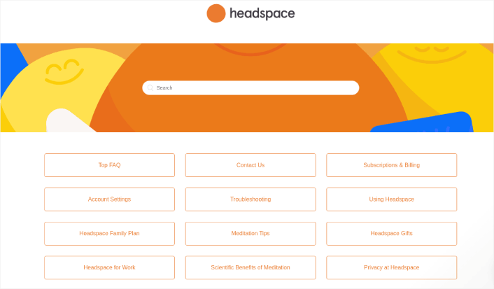 Headspace Best FAQ Pages