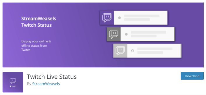 Twitch Live Status