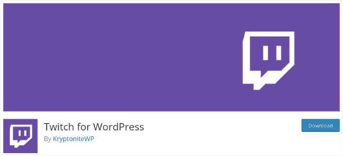 Twitch for WordPress