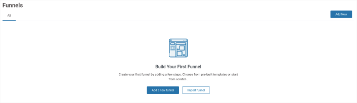 Create a new sales funnel