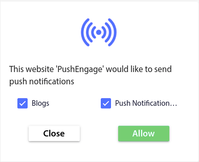 safari push notifications javascript